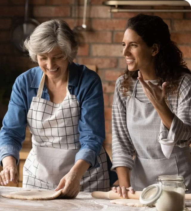 Femmes qui cuisinent